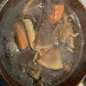 【寒い冬に】温かい生姜入り豚汁